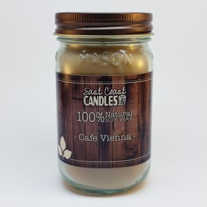 Cafe Vienna Soy Wax Mason Jar Candle